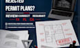 review rejected permit blueprints and correct county permit plans tx fl ca