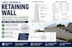design a retaining wall with structural drawings and stability calculations