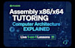 teach you assembly x86 x64 and computer architecture