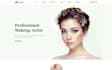 design wix makeup artist website bridal makeup appointment booking website
