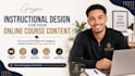 create instructional design online course content course creation kajabi course