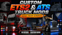 custom ets2, ats truck mods, skin from scratch