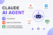 claude telegram chatbot lead management customer support automation claude bot