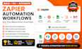 build and fix zapier automation workflows