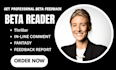 beta read your nonfiction, christian beta reader, thriller beta reader