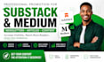 promote your substack newsletter and medium articles
