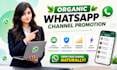 grow your whatsapp channel with targeted promotion