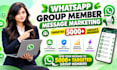 do targeted whatsapp group marketing and message promotion
