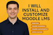 install, upgrade, manage, fix and customize moodle