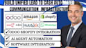 setup odoo erp crm ecommerce square website zapier ai chatbot slack database