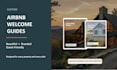 design a custom airbnb welcome book and guest guide