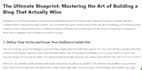 good at content writing