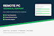 provide remote pc troubleshooting and technical support