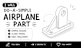 do a simple airplane part