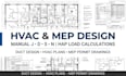 do manual j hap heating cooling load calculations hvac duct design and mep plans