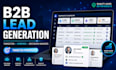 do targeted b2b lead generation, verified business leads and decision maker
