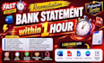 reconcile bank statement PDF to editable format