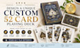 design a unique custom 52 card playing deck