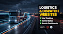 build a trucking dispatch, freight broker, and courier website with tracking