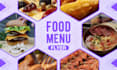 create an attractive food flyer design