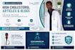 write patient education articles on high cholesterol