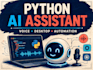 develop custom jarvis voice assistant python ai desktop assistant claude code