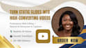 convert powerpoint pitch deck to video presentation slideshow ai voiceover ppt