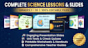 design interactive science lesson slides and quizzes