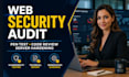do code review web security penetration testing, server hardening, audit report