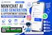 build a manychat ai lead generation and booking system