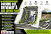 design parking lot, driveway and site layout plans
