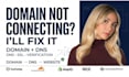 connect your domain and fix dns issues