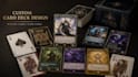 design card decks, custom playing cards and card game