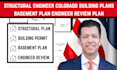 structural engineer colorado building plans basement plan engineer review plan