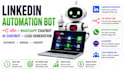 linkedin automation bot n8n  whatsapp chatbot lead generation ai chatbot