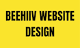 beehiiv newsletter setup website design