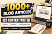 write SEO friendly and engaging blog posts