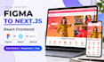 convert figma design to nextjs react website