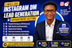 do instagram dm lead generation and appointment setting ,  instagram outreach