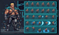 pixel art amination 2d pixel art sprite sheet pixel game art sprite sheet game