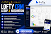 setup lofty crm website, lofty smart plan, idx, make ai integration