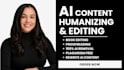 rewrite and humanize ai content, book editing, proofread, manuscript editing