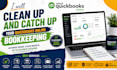 clean up and catch up your quickbooks online bookkeeping
