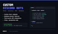 build a custom discord bot for your community