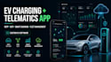 build ev charging app with ocpp, ocpi, ev fleet management, telematics software