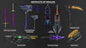 create weapon design and illustration