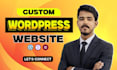 create wordpress website development