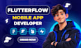 build flutterflow, flutter and flutterflow mobile app development