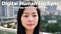 digital human lip sync with facial expression optimization