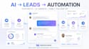build ai chatbot ai agent lead generation automation for re developers, realtors